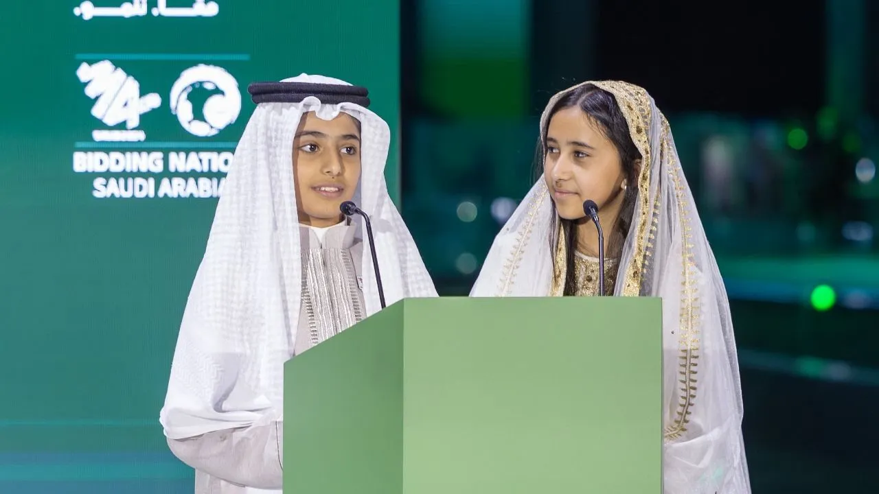 استضافة السعودية لكأس العالم 2034.. طموح الأطفال يُصنع المستقبل