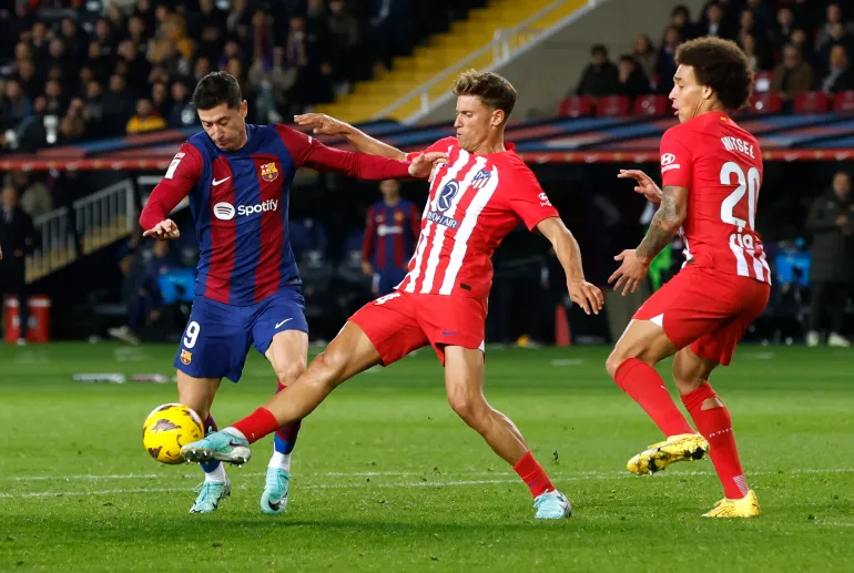 مباشر مباراة برشلونة ضد أتلتيكو مدريد في الدوري الإسباني