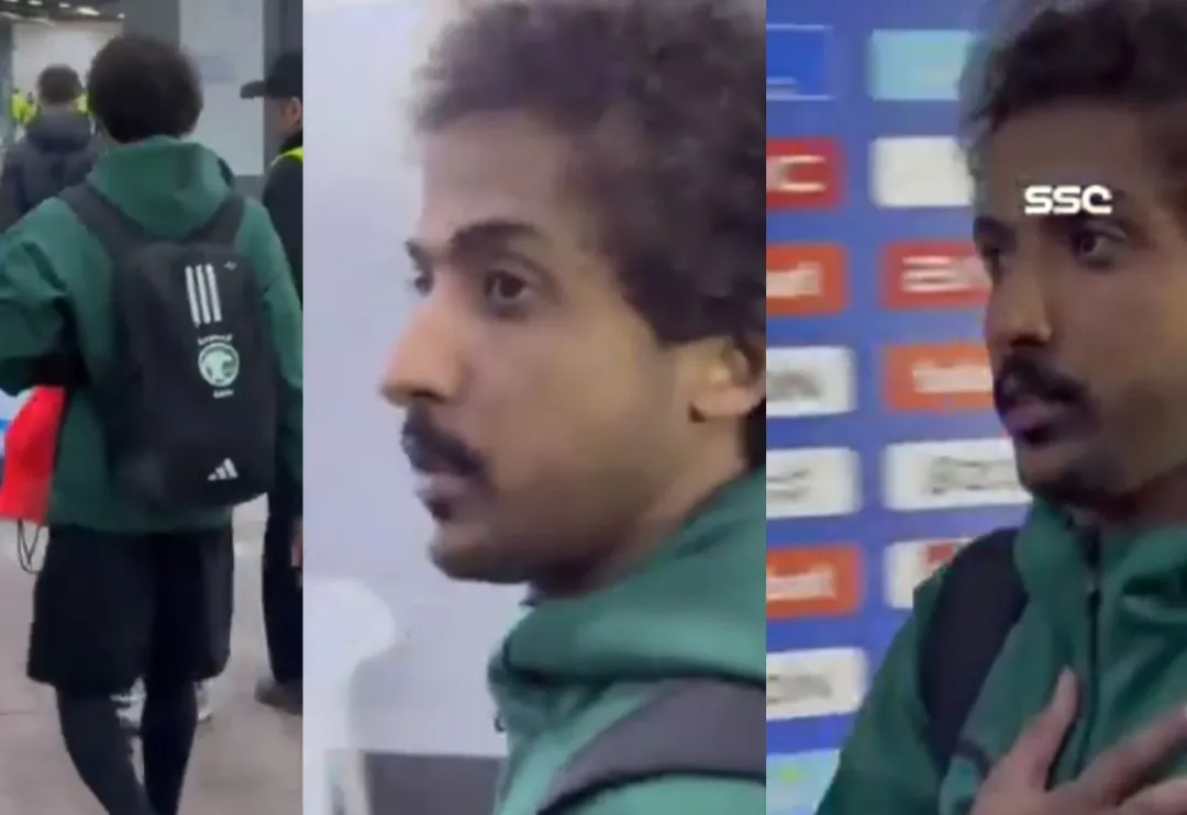 الجماهير تلاحق ياسر الشهراني بعد الخسارة أمام البحرين.. شاهد كيف رد عليهم!!