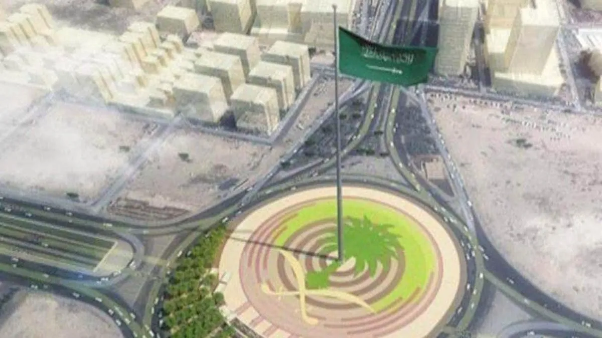 سارية العلم في جدة تدخل موسوعة غينيس للأرقام القياسية كأطول سارية علم في العالم